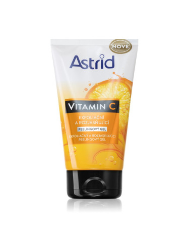 Astrid Vitamin C ексфолиращ гел за озаряване на лицето 150 мл.