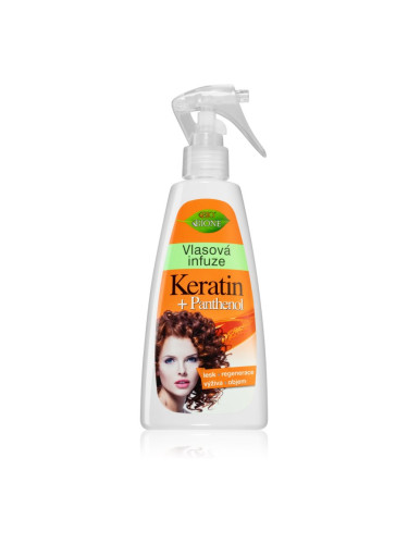 Bione Cosmetics Keratin + Panthenol интензивна регенерираща грижа За коса 260 мл.