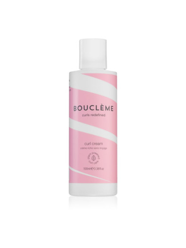 Bouclème Curl Cream подхранващ балсам без отмиване за чуплива и къдрава коса 100 мл.