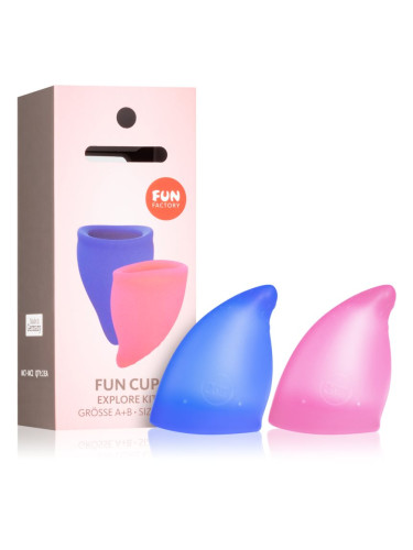 Fun Factory Fun Cup A + B менструална чаша 2 бр.