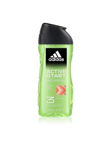 Adidas 3 Active Start душ гел за мъже 250 мл.