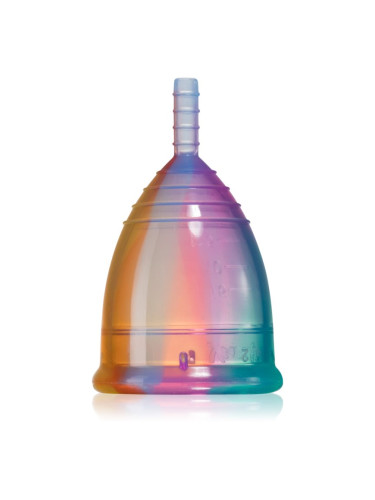 Yuuki Rainbow Jolly Soft 1 Economic менструална чаша размер large (⌀ 46 mm, 24 ml) 1 бр.