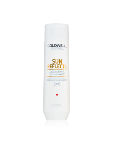 Goldwell Dualsenses Sun Reflects почистващ и подхранващ шампоан за изтощена от слънце коса 250 мл.