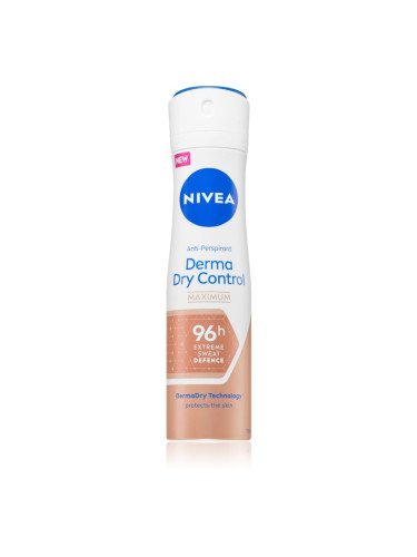 Nivea Derma Dry Control антиперспирант-спрей 150 мл.