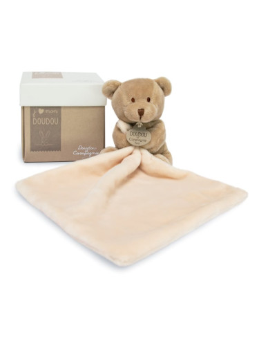 Doudou Gift Set Teddy подаръчен комплект за деца от раждането им 1 бр.
