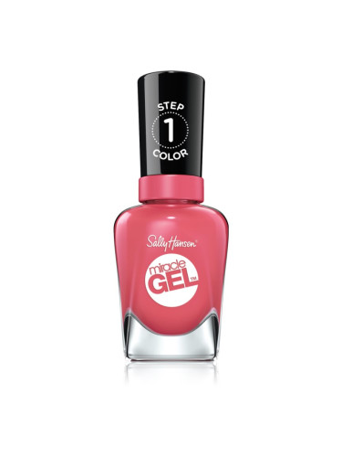 Sally Hansen Miracle Gel™ гел лак за нокти без използване на UV/LED лампа цвят 244 Mauve-olous 14,7 мл.