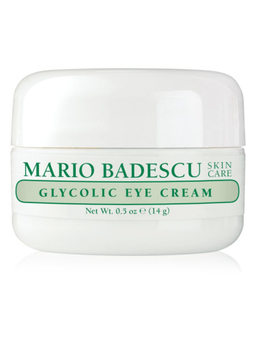 Mario Badescu Glycolic Eye Cream хидратиращ крем против бръчки с гликолова киселина за околоочната област 14 гр.