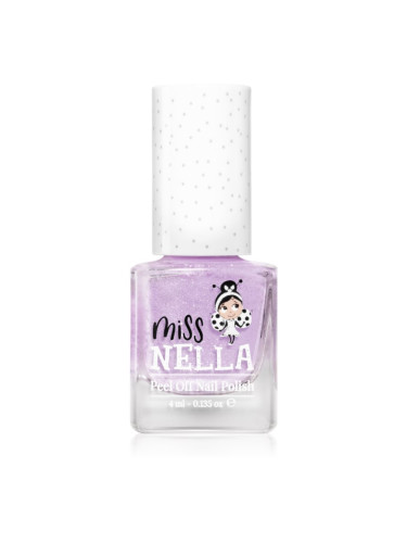 Miss Nella Peel Off Nail Polish лак за нокти за деца MN06 Butterfly Wings 4 мл.