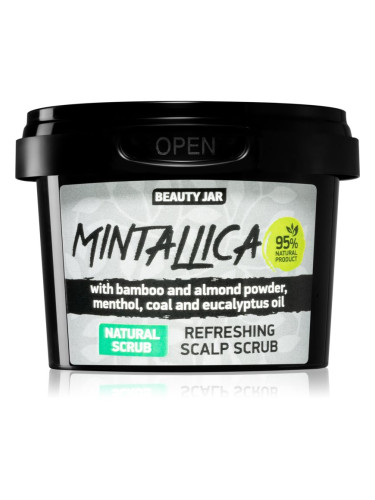 Beauty Jar Mintallica почистващ пилинг за коса и скалп 100 гр.