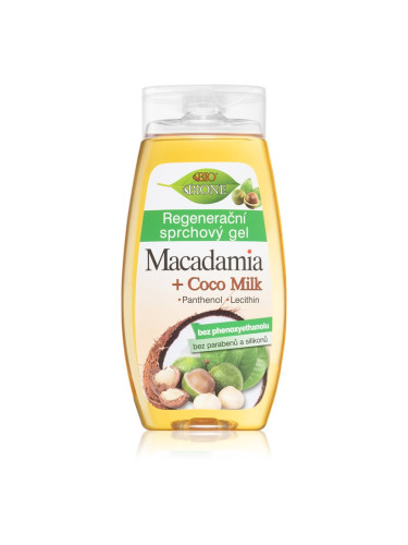 Bione Cosmetics Macadamia + Coco Milk регенериращ душ гел 260 мл.