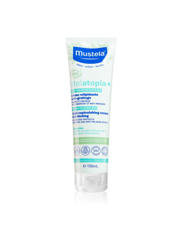 Mustela BIO Stelatopia+ успокояващ крем за деца от раждането им 150 мл.