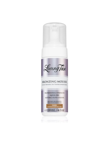 Loving Tan Bronzing Mousse автобронзант-мус цвят Dark 120 мл.
