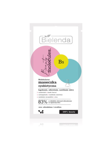 Bielenda Beauty Molecules успокояваща маска 8 гр.