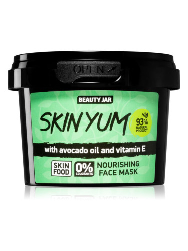 Beauty Jar Skin Yum хидратираща и подхранваща маска за лице 100 гр.