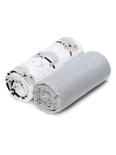 T-TOMI TETRA Cloth Towels EXCLUSIVE COLLECTION хавлия Sloths 90x100 cm 2 бр.