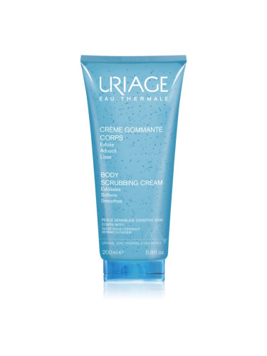 Uriage Hygiène Body Scrubbing Cream крем пилинг за тяло за чувствителна кожа 200 мл.