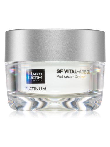 MartiDerm Platinum GF Vital-Age витализиращ крем за лице за суха кожа 50 мл.