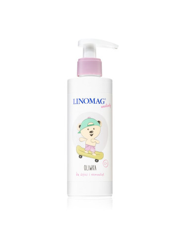 Linomag Emolienty Body Oil олио за тяло  за деца от раждането им 200 мл.