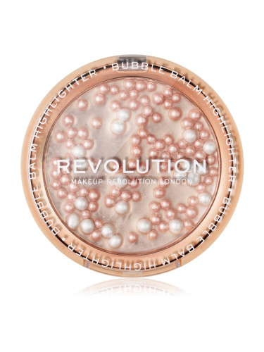 Makeup Revolution Bubble Balm гелов озарител цвят Icy Rose 4,5 гр.