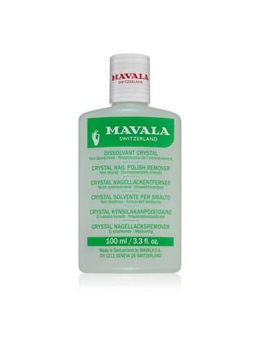 Mavala Crystal Nail Polish Remover лакочистител без ацетон 100 мл.