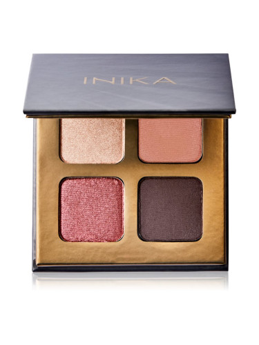 INIKA Organic Eyeshadow Palette Flowers палитра сенки за очи 5 гр.