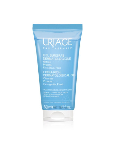 Uriage Hygiène Extra-Rich Dermatological Gel почистващ гел за лице и тяло 50 мл.
