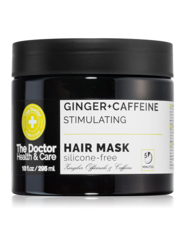 The Doctor Ginger + Caffeine Stimulating енергизираща маска за коса 295 мл.