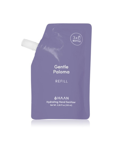 HAAN Hand Care Gentle Paloma спрей за почистване на ръце с антибактериална добавка резервен пълнител 100 мл.