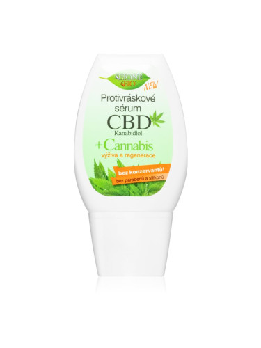 Bione Cosmetics Cannabis CBD подхранващ серум против бръчки 40 мл.