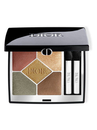 DIOR Diorshow 5 Couleurs Couture палитра сенки за очи цвят 343 Khaki 7 гр.