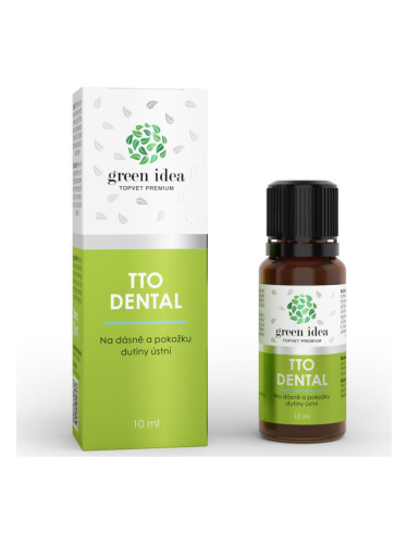 Green Idea TTO DENTAL билков препарат за венците и кожата на устата 10 мл.