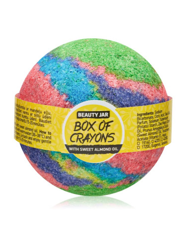 Beauty Jar Box Of Crayons бомбичка за вана с бадемово масло 150 гр.