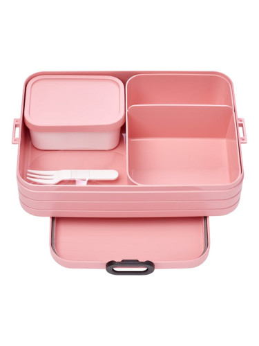 Mepal Bento Large кутия за хранене голям боя Nordic Pink