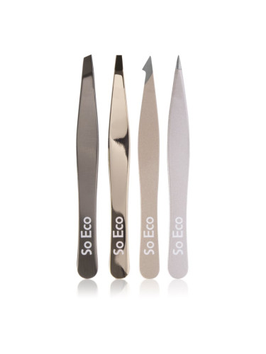 So Eco Tweezer Set Rose Gold комплект пинсети