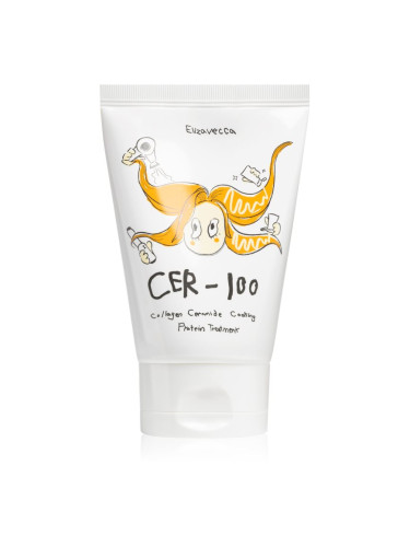 Elizavecca Cer-100 Collagen Ceramide Coating Protein Treatment колагенова маска за блясък и мекота на косата 100 мл.