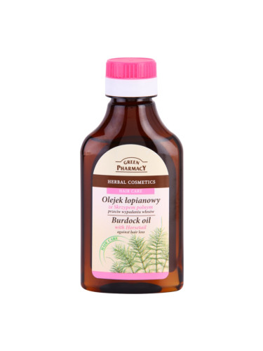 Green Pharmacy Hair Care Horsetail масло от репей против косопад 100 мл.