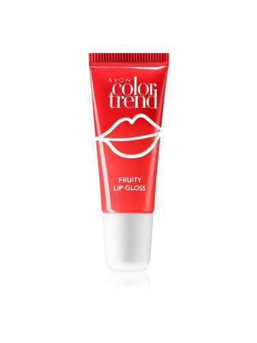 Avon ColorTrend Fruity Lips гланц за устни с вкус цвят Cherry 10 мл.