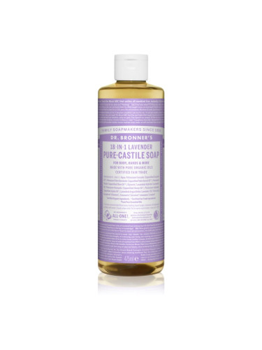 Dr. Bronner’s Lavender течен универсален сапун 475 мл.