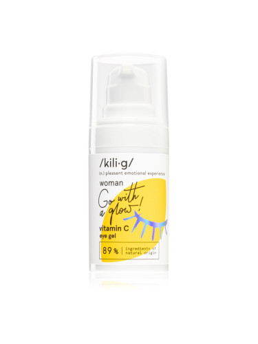 Kilig Vitamin C освежаващ гел за очи с витамин С 15 мл.