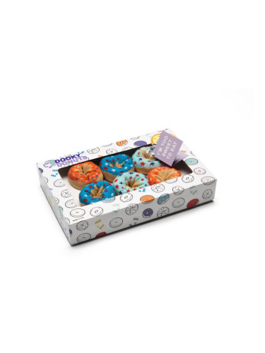 Dooky Gift Donuts чорапи за бебета Blueberry Orange 0-12 m 3 бр.