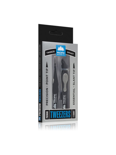 Pacific Shaving Premium Tweezers пинсета 2 бр.