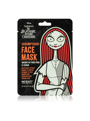 Mad Beauty Nightmare Before Christmas Sally озаряваща платнена маска 25 мл.