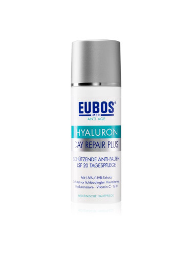 Eubos Hyaluron защитен крем против стареене на кожата SPF 20 50 мл.
