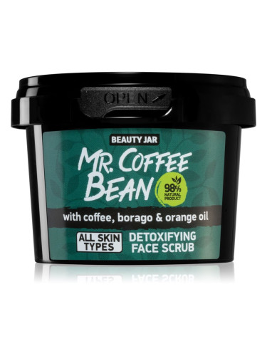 Beauty Jar Mr. Coffee Bean почистващ пилинг за лице 50 гр.