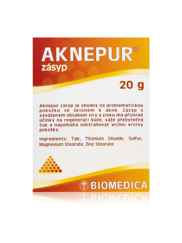 Biomedica Aknepur насипна пудра за проблемна кожа, акне 20 гр.