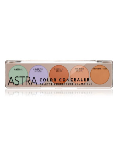 Astra Make-up Palette Color Concealer палитра коректори 6,5 гр.