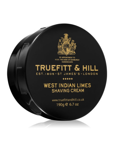 Truefitt & Hill West Indian Limes крем за бръснене за мъже 190 гр.