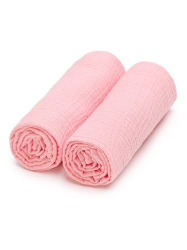 T-TOMI Muslin Diapers Pink пелени от плат 65 x 65 cm 2 бр.