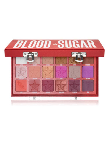 Jeffree Star Cosmetics Blood Sugar палитра сенки за очи 18x1,5 гр.