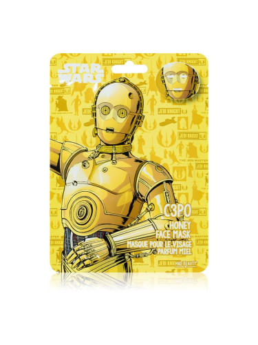 Mad Beauty Star Wars C3PO хидратираща платнена маска с мед 25 мл.